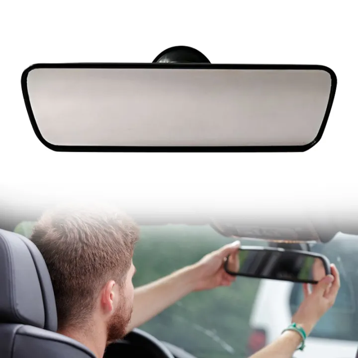 Car Universal Rear View Suction Cup Mirror Learner Driver Stick on