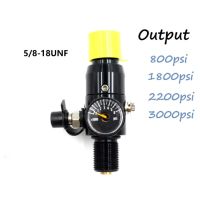 5/8 Inlet Thread 4500psi Regulator Paintball PCP สแตนเลสคุณภาพสูง