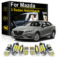 สำหรับ Mazda 3ซีดานแฮชแบ็ค2004 2005 2006 2007 2008 2010 2012 2014 2015 2016 2017 2018 2019 Canbus LED สำหรับภายในรถยนต์ไฟ