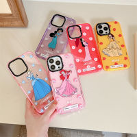 《KIKI》Case.tify Cartoon phone case for iphone 14 14plus 14pro 14promax 13 13pro 13promax 2022 official design beautiful Lovely Cute Princess Collection for 12 12pro 12promax elegant 11 11promax High quality shock-proof soft shell for x xr xsmax 5 Colors