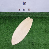 [0301] บอร์ดไม้ทรง Surf board หางปลา 31.5x87.5cm หนา 1.2cm ยังไม่ได้เจาะรู ตั้งโชทำป้ายร้าน