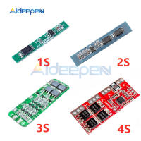 1ชิ้น1S 2S 3S 4S Li-Ion แบตเตอรี่ลิเธียม18650 Lembaga Perlindungan Pengas PCB เซลล์ชาร์จแบตเตอรี่โทรศัพท์โมดูล2.5A 3A 30A 20A