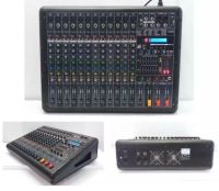 A-ONE เพาเวอร์มิกเซอร์ ขยายเสียง 12CH Power mixer MF-12D ( 12 channel )