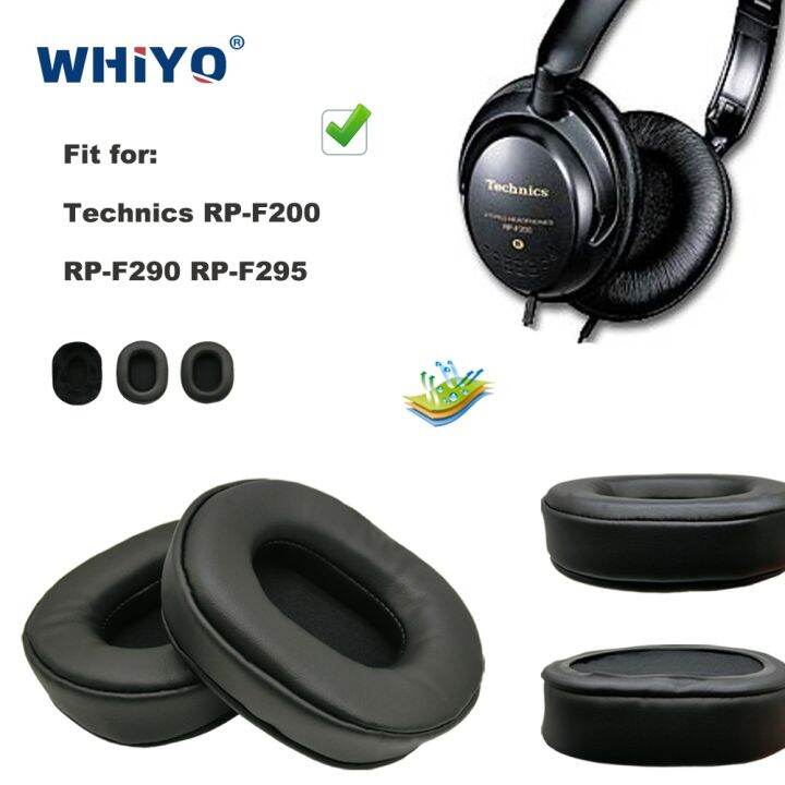 replacement-ear-pads-for-technics-rp-f200-rp-f290-rp-f295-headset-parts-leather-cushion-velvet-earmuff-earphone-sleeve-cover