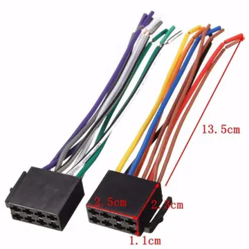 Wire Harness Adapter Connector Cable Radio Wiring Connector Plug for Auto  Car Stereo System - China Electrical Wires, Wiring Harness