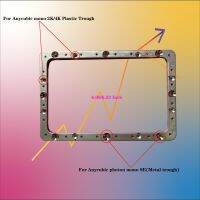 (Speedy electronic)อนิซิปโฟตอนโมโน2K/4K แผ่นความดันคงที่เรซิ่นไวแสงแหวนเหล็กโลหะติดตั้งในพลาสติก