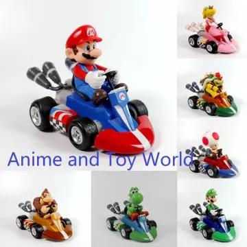 Nintendo Super Mario Kart Pull-Back Racers Random Set of 3