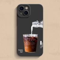 ANBV MALL เคส ไอโฟน กาแฟนมเคสโทรศัพท์มือถือ iPhone14 13promax Apple 12 ยุโรปและอเมริกา 11 ขั้นสูง xxr แบรนด์อินเทรนด์ 8 ชุด