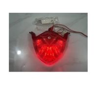 รถจักรยานยนต์ LED แบบบูรณาการไฟท้ายสำหรับคาวาซากิ ZX6R ZX600 2009-2012 10 2011 12โวลต์หางเบรกกีฬาโคมไฟเลี้ยวไฟท้าย