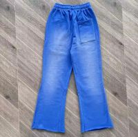 สไตล์ใหม่ๆ Blue Vintage Hellstar Studios Sweatpants Men Women Jogger Drawstring Casual Flare Pants