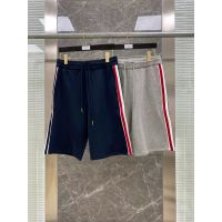 OSQT Tom Bro Beaute 2023 Summer new shorts double-sided ribbon shorts cropped pants men and women couple casual sports pants