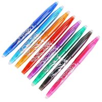 ปากกาไฮไลท์ลบได้8สีปากกาเจลลบได้8สีบรรจุกล่องเหมาะสำหรับเด็กนักเรียน