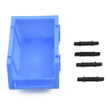 Adjustable 8 Grids Compartment Plastic Storage Box Screw Holder