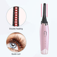 Electric Heated Eyelash Curler Long Lasting Electric Heated Eyelash Curler Applicator Eye Lash Curling Beauty Makeup Tools