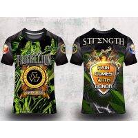 【nkt】triskelion Fratshirt Full Sublimation C13 T-shirt Wh5w comfortable