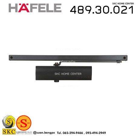 Vigor 24780-10 Door Closer With Stop - Force EN3 Rated Aluminum Door Closer In Black Finish