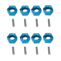 8X A949-11 Aluminum Hexagon Wheel Hex Seat Mount Hub Pins 7mm Upgrade Parts for Wltoys 1/18 A949 A959 A969 A979 K929