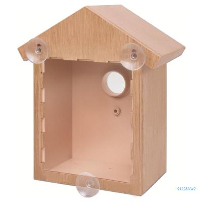 Bird Breeding Nest อุปกรณ์เสริมเตียงหลังคา Birdhouse พร้อมขาตั้งบาร์ Drop Shipping