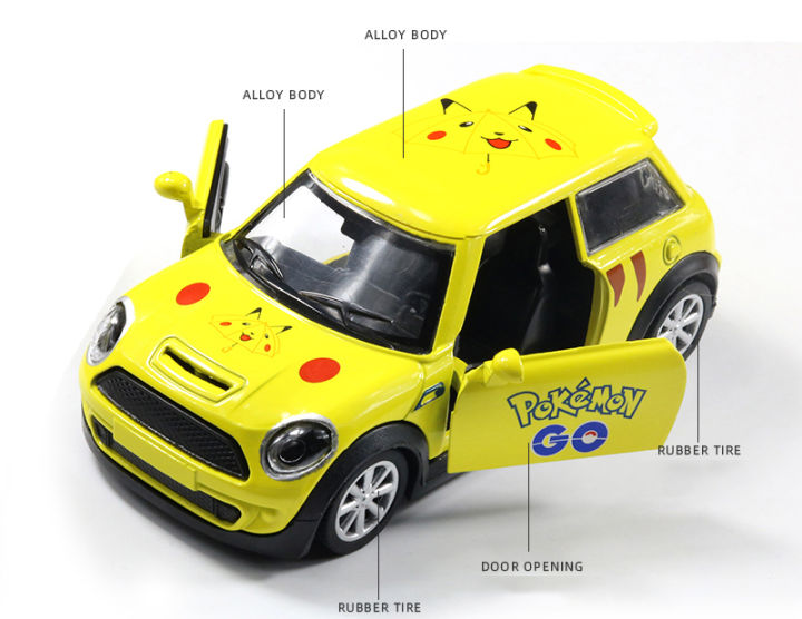 1-36-die-cast-รถสำหรับ-1967-volkswagen-beetle-bmw-mini-fiat-pikachu-slam-dunk-mickey-doraemon-รุ่นของเล่นดึงกลับรถตกแต่งเค้กของขวัญคอลเลกชันสำหรับชายหญิงเด็ก