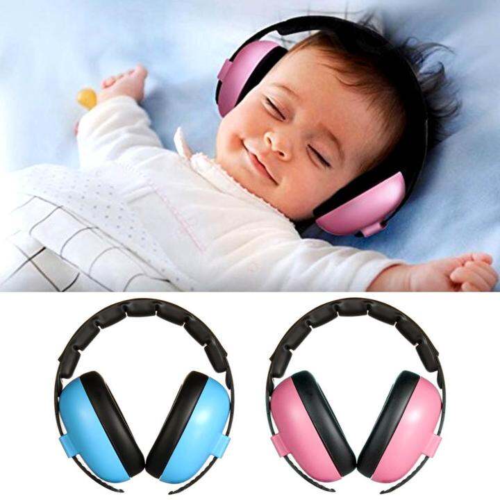 Safety Adjustable Baby Ear Hearing Protection Earmuffs Noise Cancelling