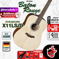 รับส่วนลดสูงสุด 500.- MAX, ส่งด่วน กทม.&amp;ปริฯ, Baton Rouge X11LS/D กีต้าร์โปร่ง สี Natural Baton Rouge X11LS/D Acoustic Guitar ,ฟรีของแถม ,พร้อมSet Up&amp;QC ,ประกันศูนย์ ,แท้100% ,ผ่อน0% ,ส่งฟรี เต่าแดง