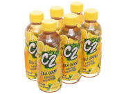 Trà xanh C2 hương táo trà xanh 225ml chai mini