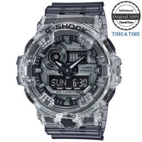 Time&amp;Time CASIO G-Shock นาฬิกาข้อมือผู้ชาย สีดำ/ใส สายเรซิน รุ่น GA-700SK-1ADR (ประกันศูนย์ CMG)