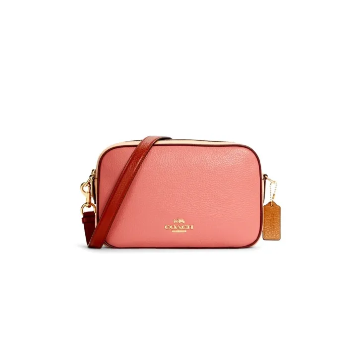 กระเป๋าสะพาย COACH C7682 JES CROSSBODY IN COLORBLOCK (IMSMX) Lazada.co.th