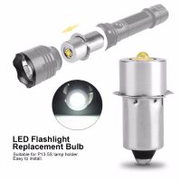 【Thriving】 Potsland Pakistan Lighheart หลอดไฟอัปเกรด LED สำหรับ D + C ไฟฉายมือถือ P13.5S CREE XPG2 0.5W 1W 3W 5W 3V DC4-12V/6-24V LED แทนที่