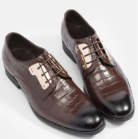 Leather Gilded-Steel GOODYEAR WELTED SHOES