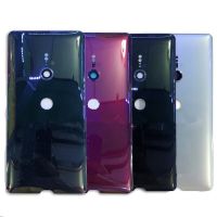 ฝาหลังสำหรับ Sony Xperia Xz3 H8416 H9436 H9493ที่อยู่อาศัยประตูซ่อมโทรศัพท์เปลี่ยนโลโก้ด้านหลังเลนส์กล้องถ่ายรูป