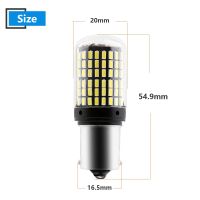 2pcs 1156 BA15S BAU15S P21W 7440 3014 144SMD LED Turn Signal Lights Bulb Canbus No Error Fog Light