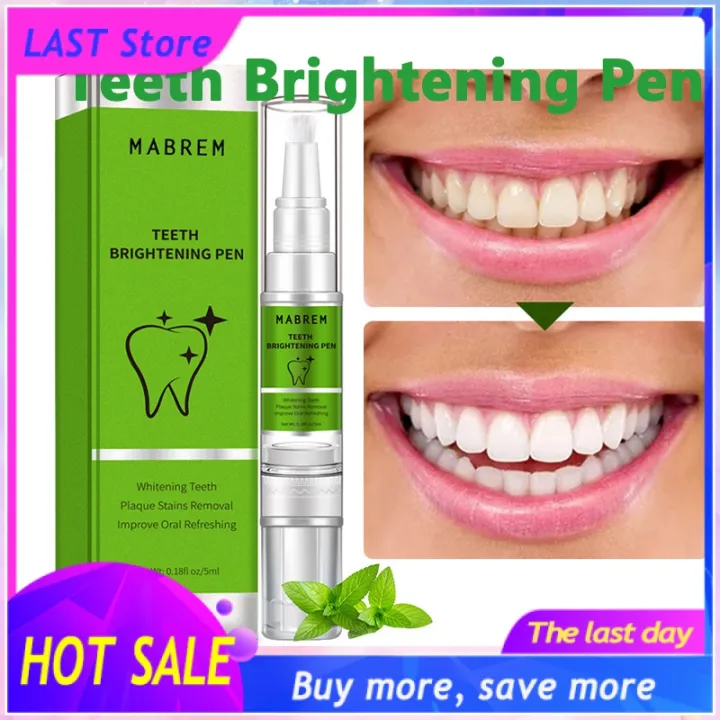 Hot 】FancyBeauty*MABREM Teeth Brightening Pen Whitening Gel Teeth