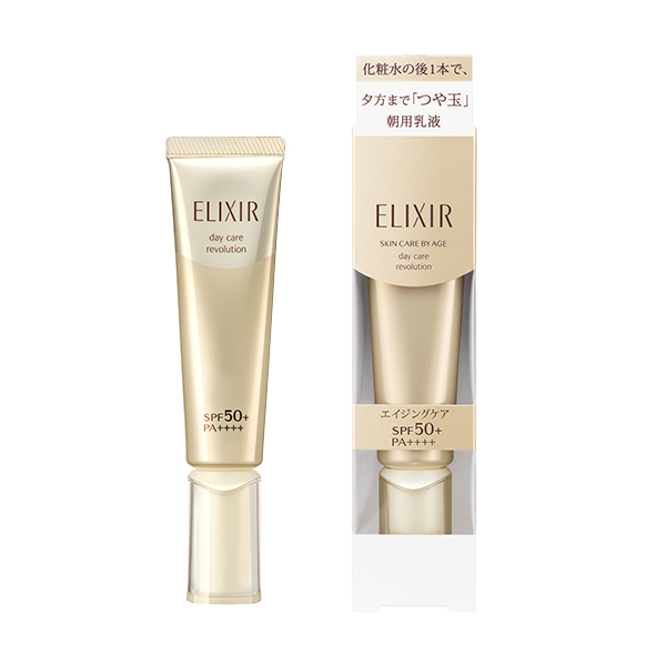 Kem Dưỡng Ngày chống nắng Trắng da Shiseido Elixir Superior Day Care Revolution T + SPF50 + PA ++++ dung tích35mL