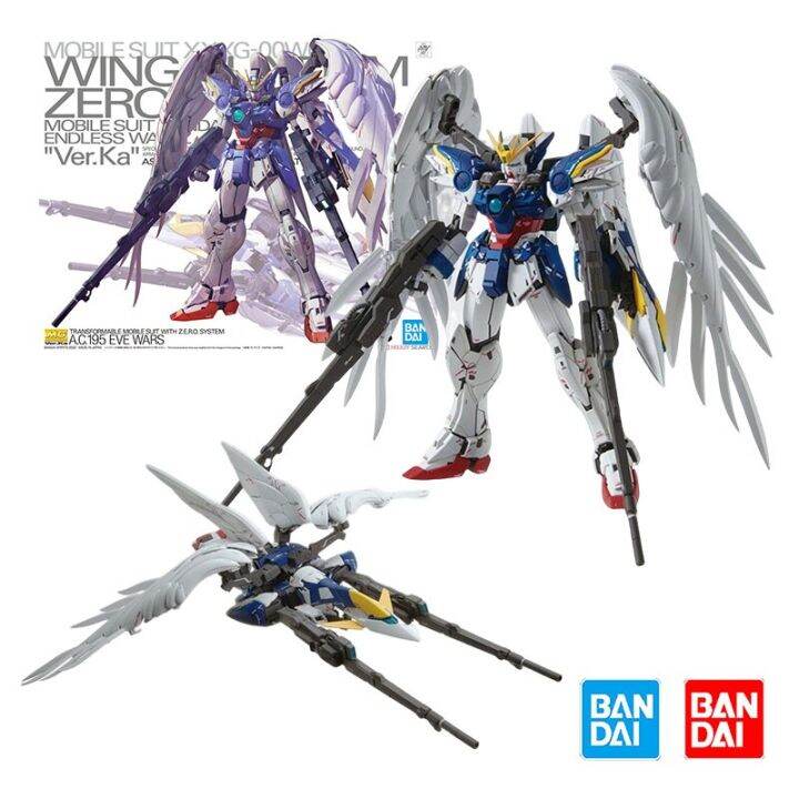 Bandai Mg 1 100 Gundam Wing Gundam Zero Ew Ver Ka Model Kit Anime