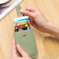 New RFID Genuine Leather Credit Card Package Cow Leather ID Card Holder Candy Color Bank Credit Cards Multi Slot Slim Card Case Card Holders