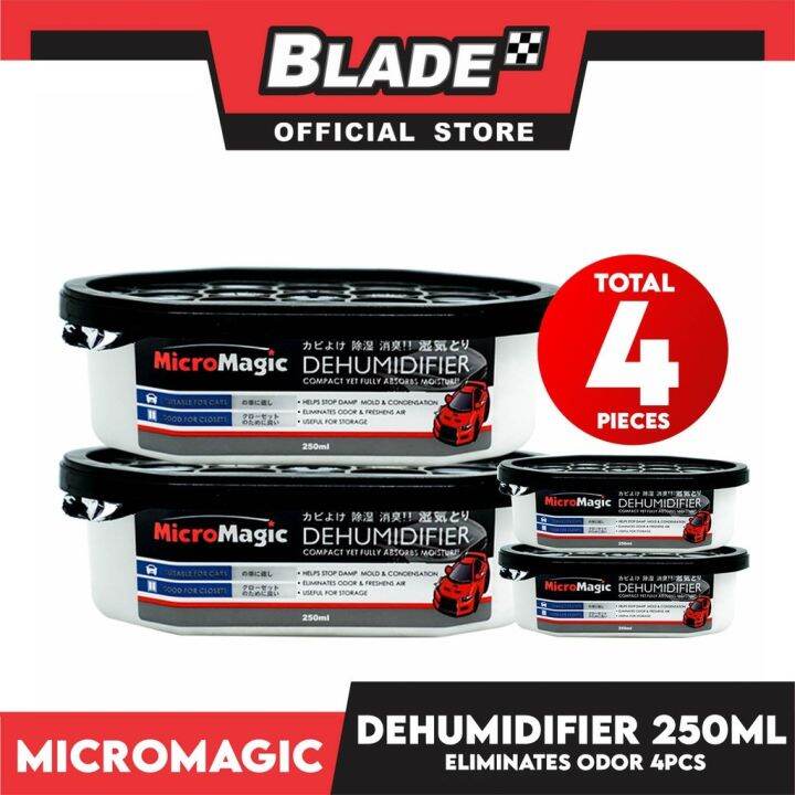 Micromagic Dehumidifier 250ml (Set of 4) Lazada PH