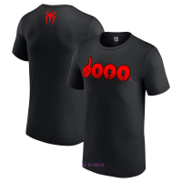 1000 Roman King 2023！New！Day Champion Mansion Heather Red Print T-shirt High quality products （Freeprinting of names）