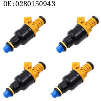 ใหม่4 PCS หัวฉีดน้ำมันเชื้อเพลิงสำหรับ F150 F250 F350 4.6L 5.0L 5.8L 0280150943 0280150939 0280150909