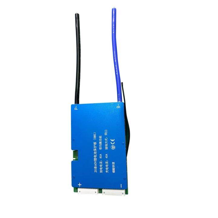 bms-20s-80a-lifepo4-lithium-battery-management-pcb-protection-board-with-balanced-leads-for-18650-lifepo4