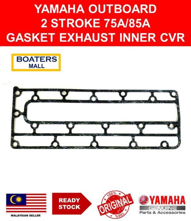 WSM Mariner / Yamaha 40 Hp Exhaust Gasket Outer 555-60 - Foto 3