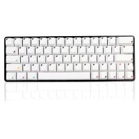 132 Key Personalized PBT White Keycap Cherry Profile Dye Sublimation Keycaps For Mechanical Keyboard GK61K70 G710 Layout iso Key