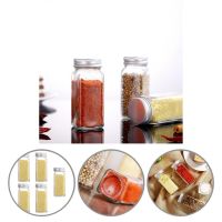 【LZ】☞❆♂  5 pçs/set ótimo condimento garrafa simples spice container wear-resistente à prova de poeira spice jar tampa selado cruet