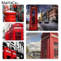 MaiYaCa New Designs London Bus UK โทรศัพท์แผ่นรองเม้าส์ขนาดใหญ่ PC ขนาดแผ่นรองเม้าส์สำหรับ 180x220x2mm 250x290x2mm