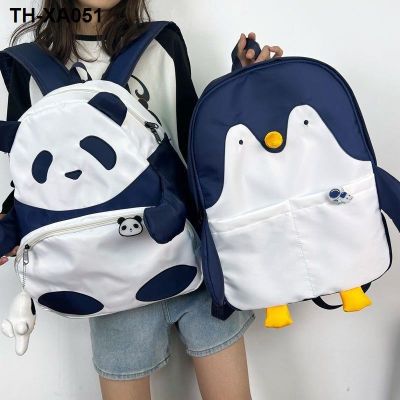 schoolbag girl ins sen series all-match heart soft niche unpopular super cute junior high school student backpack