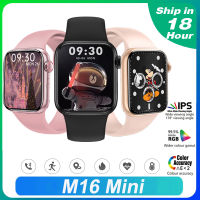 2022 M16 Mini 38mm Smart Fitness celet Woman Men Watch Sleep Monitor Electronic Clock Bluetooth Call Smartwatch PK M16 Plus