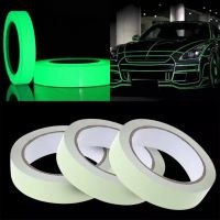 ZZOOI Luminous Tape Dark Green Self-adhesive Tape Night Vision Glow In Dark Safety Warning Security Stage Home Decoration Tapes