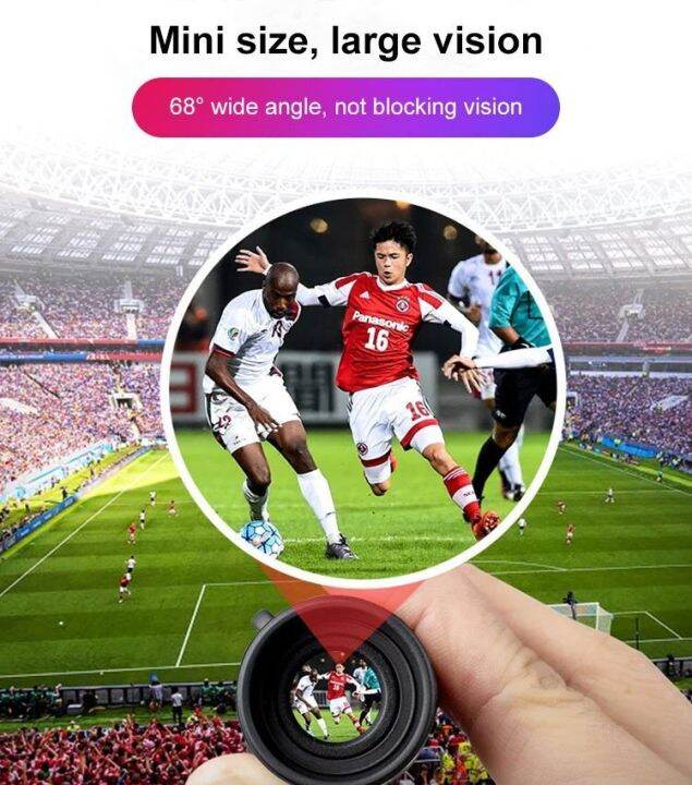 Finger Buckle Portable Waterproof Miniature Monocular