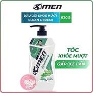 Dầu gội X-Men Clean & Fresh 2X Khỏe Mượt 630g chai