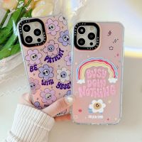 【ดอกไม้สีรุ้ง】casetify เคสอะคริลิคเลเซอร์ กันตก หลากสี สําหรับ iPhone 13 Pro Max 12 11 Pro Max XR X XS Max SE2020 13 12 12 12